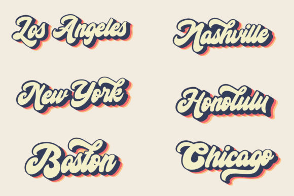 City Retro Typography Bundle Review