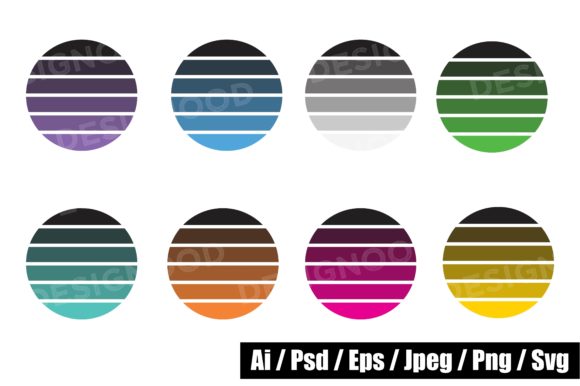 Retro Colors Background