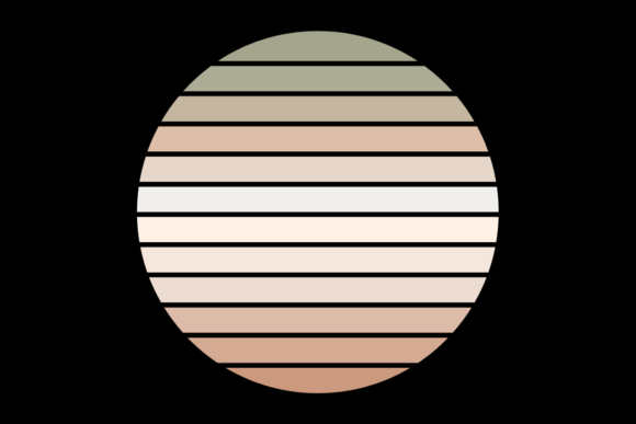Retro Sunset Circle 69