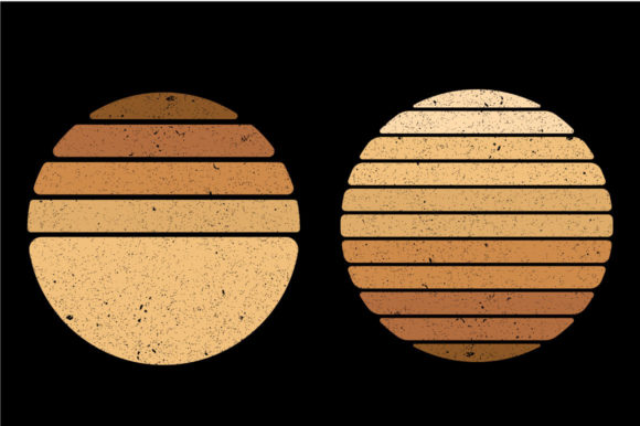 Vintage Retro Sunset Sublimation